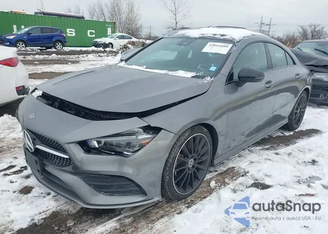 2020 Mercedes-Benz Cla 250 4Matic z USA, uszkodzony, nr VIN W1K5J4HB5LN101662